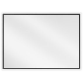 Lustro łazienkowe prostokątne Mexen Loft czarne 70x50 cm 1 szt.