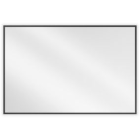Lustro łazienkowe prostokątne Mexen Loft czarne 90x60 cm 1 szt.