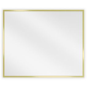 Lustro łazienkowe prostokątne Mexen Loft złoto 60x50 cm 1 szt.