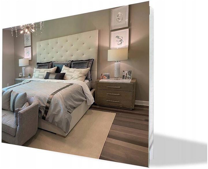 Lustro Łazienkowe stylowelustro prostokątne 120CMx60CM 1szt.