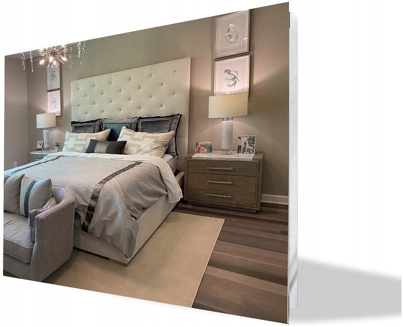 Lustro Łazienkowe stylowelustro prostokątne 120CMx70CM 1szt.