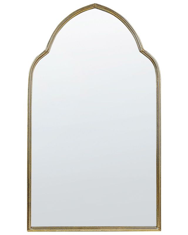 Lustro ścienne Aconchi 54 cm 100 cm Metal Złoty 1 szt.