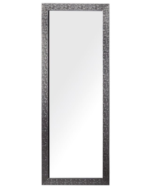 Lustro ścienne Ajaccio 50 cm 130 cm Srebrny 1 szt.