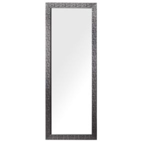Lustro ścienne Ajaccio 50 cm 130 cm Srebrny 1 szt.