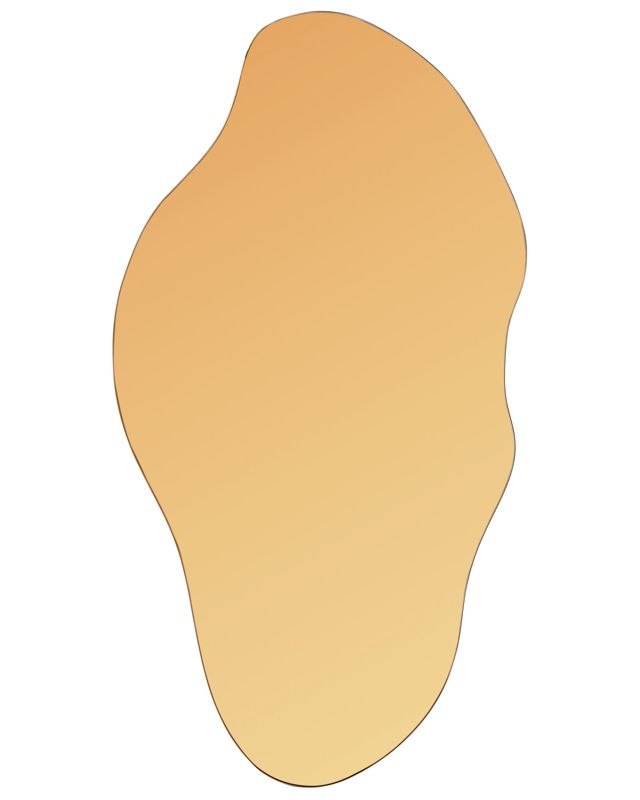 Lustro ścienne Assigny 46 cm 92 cm Brązowy 1 szt.