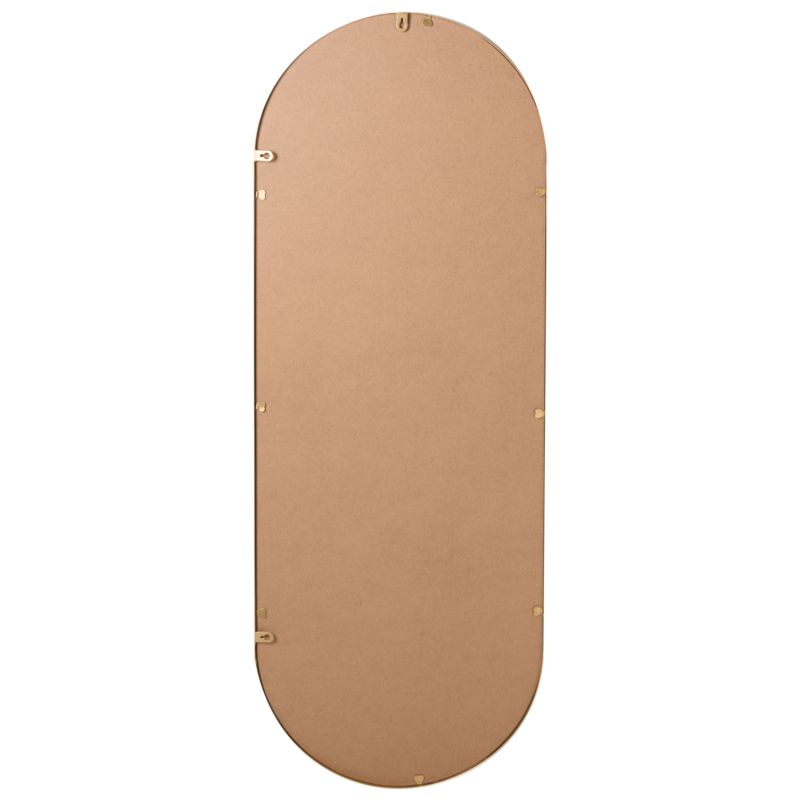 Lustro ścienne Azeville 46 cm 122 cm Metal Złoty 1 szt.