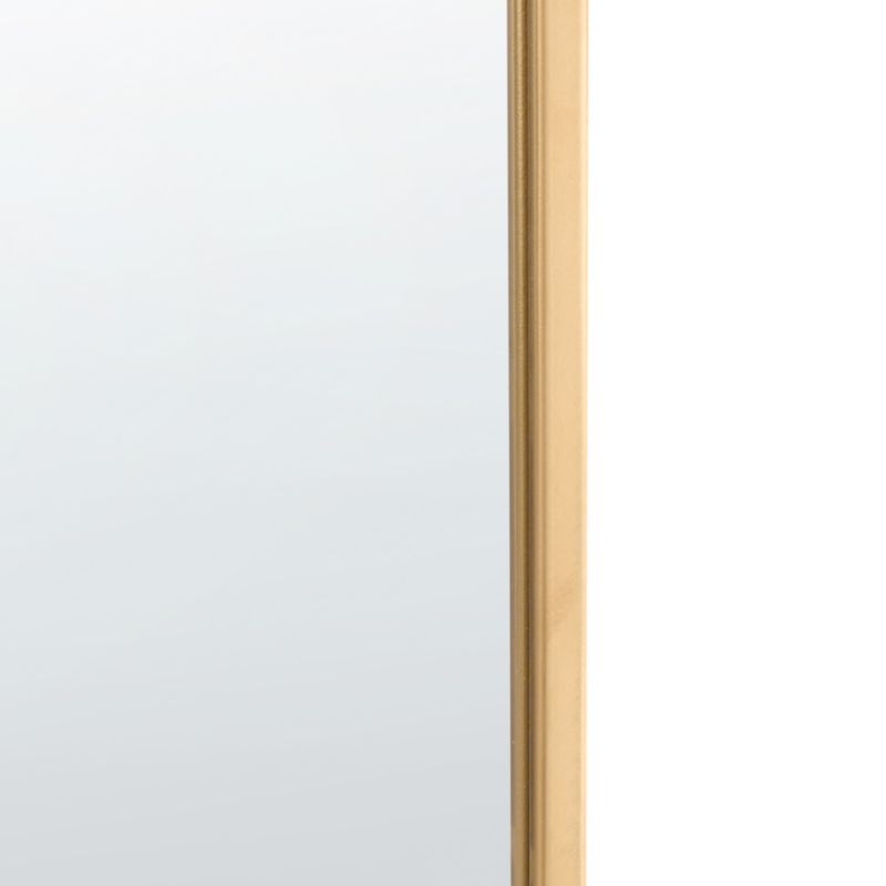 Lustro ścienne Azeville 46 cm 122 cm Metal Złoty 1 szt.