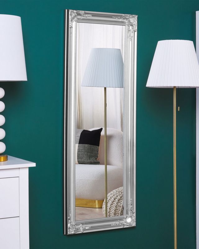 Lustro ścienne Bellac 51 cm 141 cm Srebrny 1 szt.