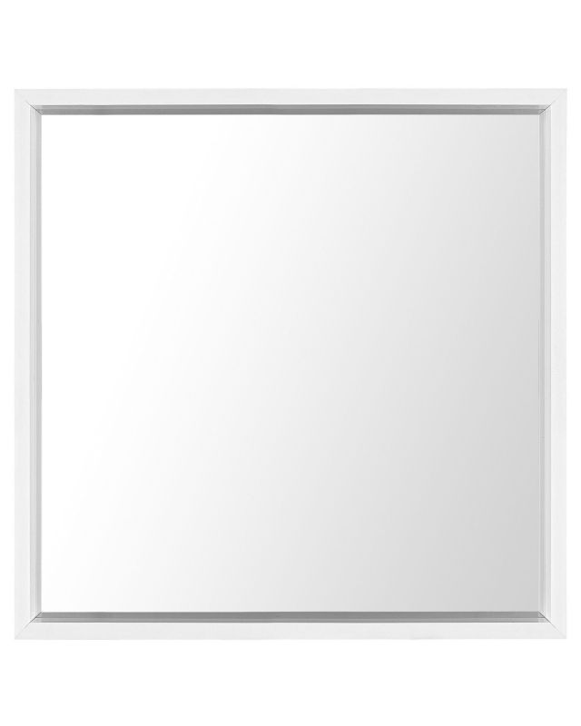 Lustro ścienne Brignoles 50 cm 50 cm Biały 1 szt.
