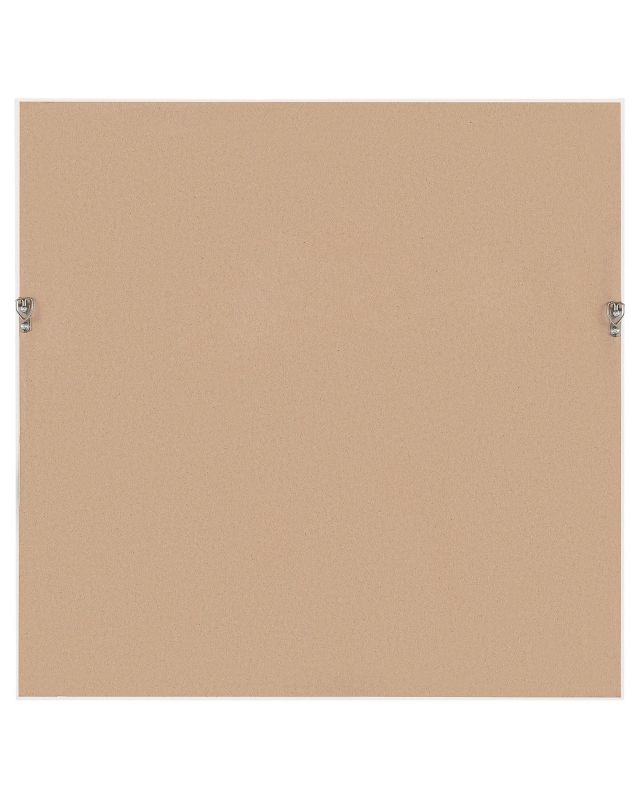Lustro ścienne Brignoles 50 cm 50 cm Biały 1 szt.