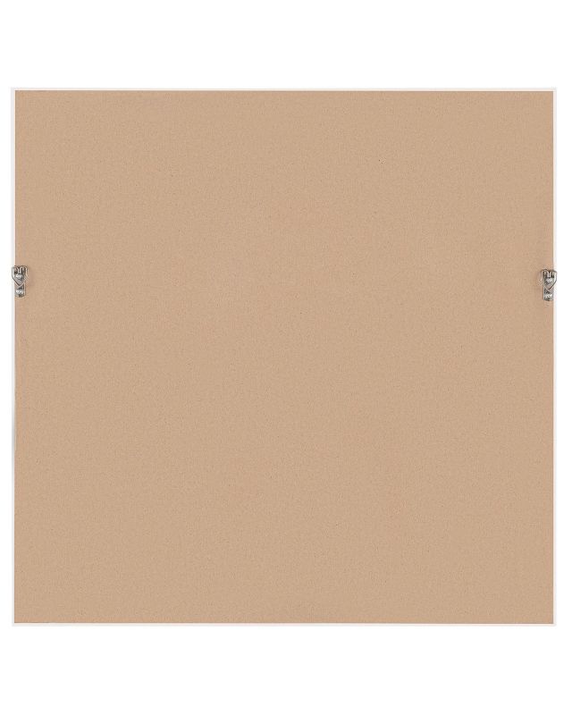 Lustro ścienne Brignoles 50 cm 50 cm Czarny 1 szt.