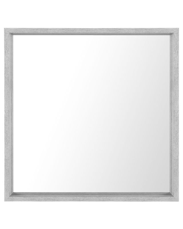 Lustro ścienne Brignoles 50 cm 50 cm Szary 1 szt.