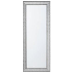 Lustro ścienne Bubry 50 cm 130 cm Srebrny 1 szt.