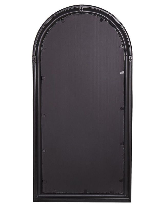 Lustro ścienne Campel 49 cm 97 cm Metal Czarny 1 szt.