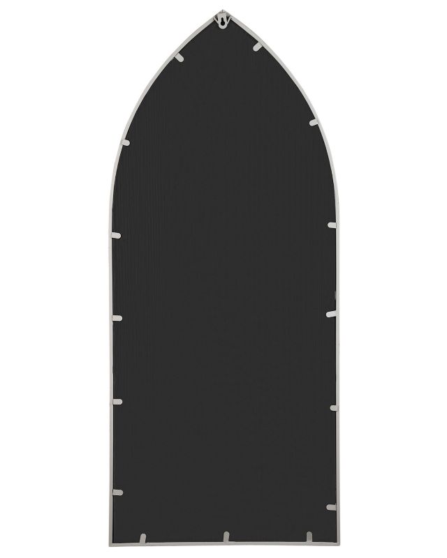 Lustro ścienne Cassel 50 cm 115 cm Metal Jasnoszary 1 szt.