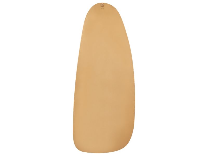 Lustro ścienne Cergy 39 cm 95 cm Metal Złoty 1 szt.