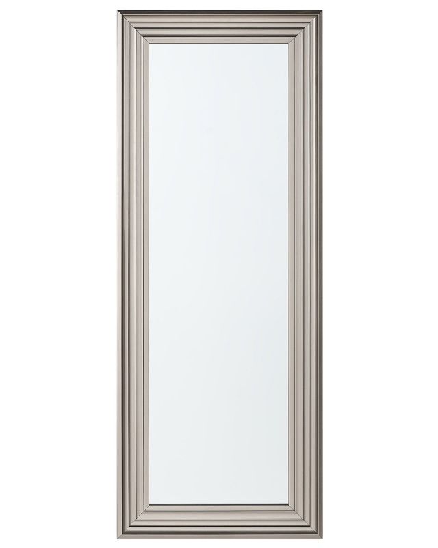 Lustro ścienne Chatain 50 cm 130 cm Srebrny 1 szt.