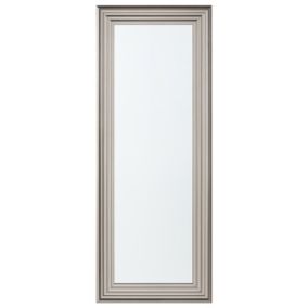 Lustro ścienne Chatain 50 cm 130 cm Srebrny 1 szt.
