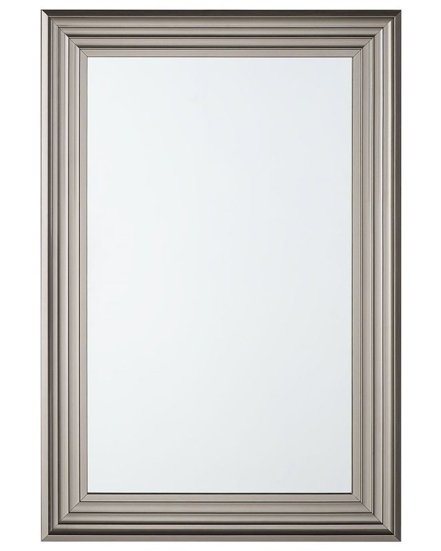Lustro ścienne Chatain 61 cm 91 cm Srebrny 1 szt.