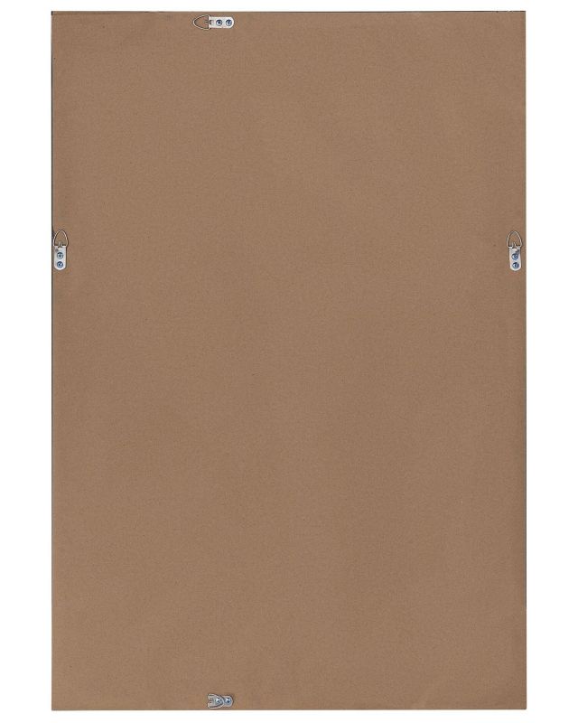 Lustro ścienne Chatain 61 cm 91 cm Srebrny 1 szt.