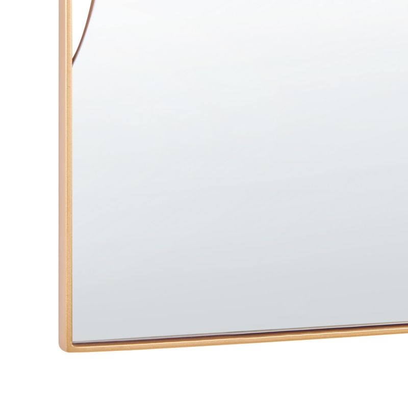 Lustro ścienne Colombier 41 cm 81 cm Metal Złoty 1 szt.