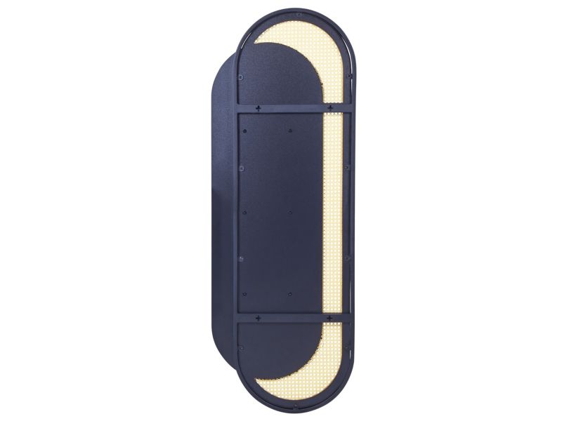Lustro ścienne Creil 51 cm 143 cm Rattan Naturalny 1 szt.