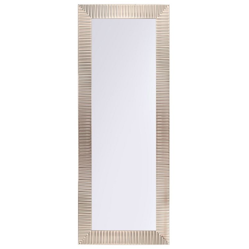 Lustro ścienne Draveil 50 cm 130 cm Złoty 1 szt.