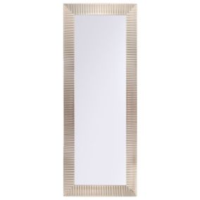 Lustro ścienne Draveil 50 cm 130 cm Złoty 1 szt.