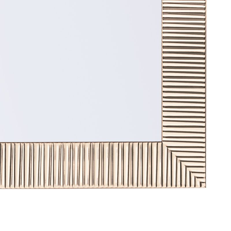 Lustro ścienne Draveil 50 cm 130 cm Złoty 1 szt.