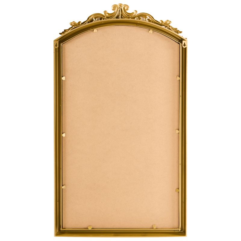 Lustro ścienne Gorges 55 cm 96 cm Metal Złoty 1 szt.