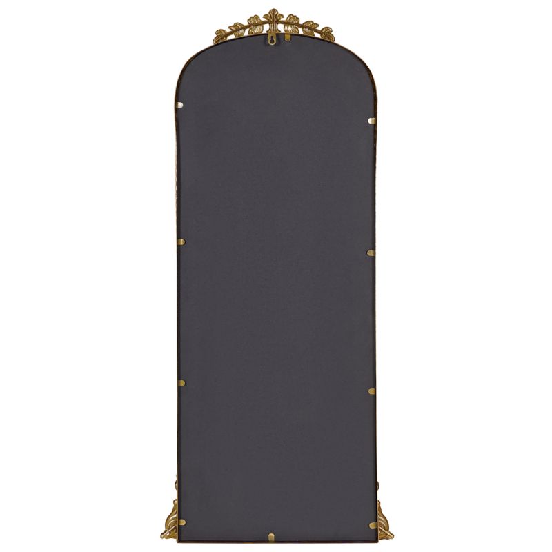 Lustro ścienne Livry 51 cm 114 cm Metal Złoty 1 szt.