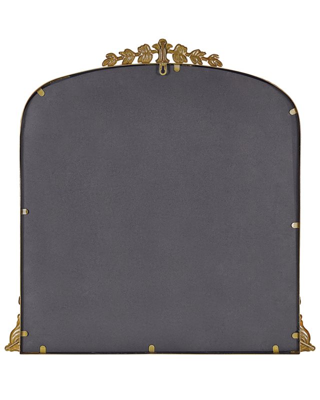 Lustro ścienne Livry 71 cm 71 cm Metal Złoty 1 szt.