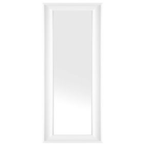 Lustro ścienne Lunel 51 cm 141 cm Biały 1 szt.