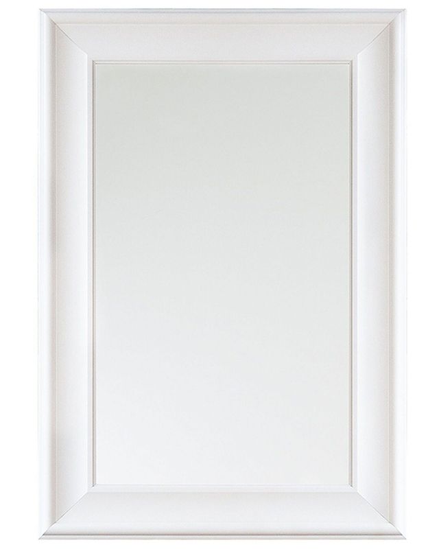 Lustro ścienne Lunel 60 cm 90 cm Biały 1 szt.