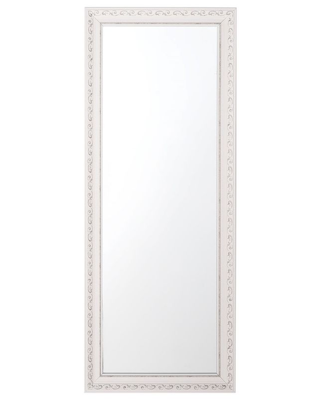 Lustro ścienne Mauleon 50 cm 130 cm Kremowy 1 szt.