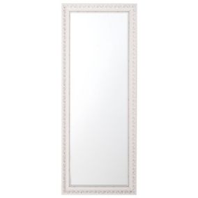 Lustro ścienne Mauleon 50 cm 130 cm Kremowy 1 szt.