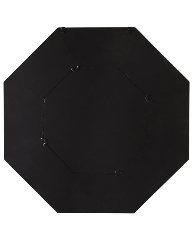 Lustro ścienne Mirio 77 cm 77 cm Drewno Ciemne drewno 1 szt.