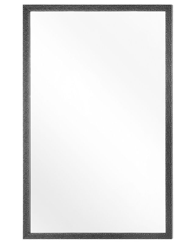 Lustro ścienne Morlaix 60 cm 90 cm Czarny 1 szt.