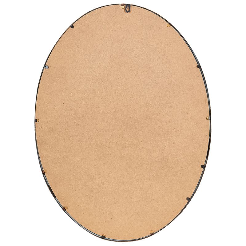 Lustro ścienne Ouvea 57 cm 79 cm Metal Złoty 1 szt.