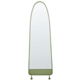 Lustro ścienne Parnay 45 cm 146 cm Metal Oliwkowy 1 szt.