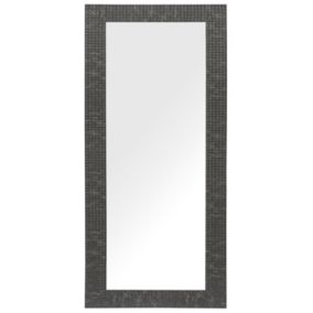 Lustro ścienne Plaisir 50 cm 130 cm Czarny 1 szt.