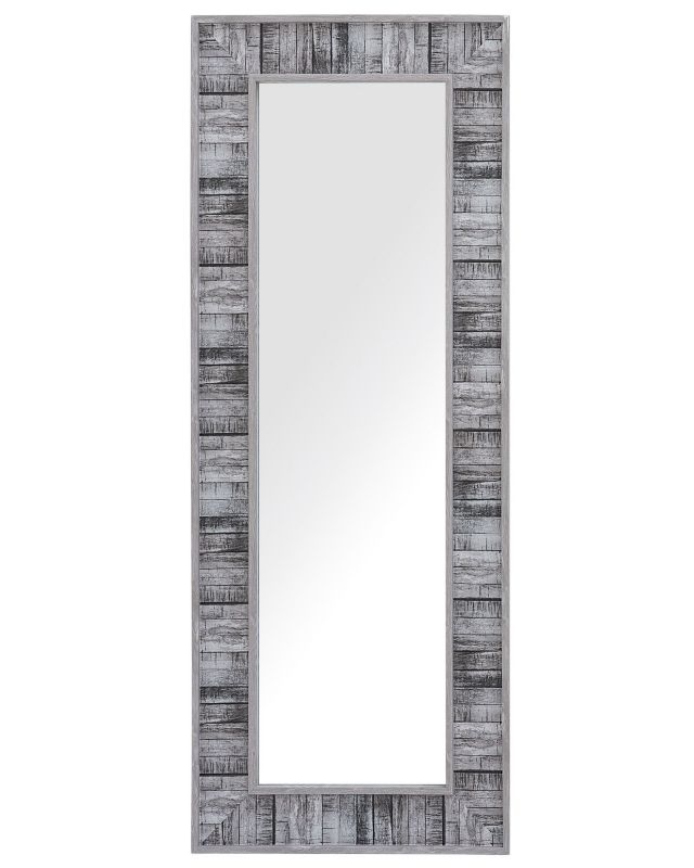 Lustro ścienne Rosnoen 50 cm 130 cm Szary 1 szt.