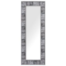 Lustro ścienne Rosnoen 50 cm 130 cm Szary 1 szt.