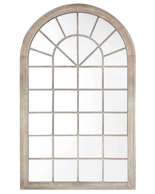 Lustro ścienne Trevol 77 cm 130 cm Metal Beżowy 1 szt.