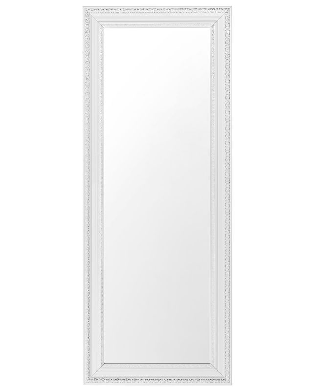 Lustro ścienne Vertou 50 cm 130 cm Biały 1 szt.