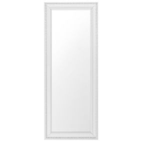 Lustro ścienne Vertou 50 cm 130 cm Biały 1 szt.