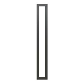 Lustro doświetlane Fortia 2085 x 30 mm czarny atracyt