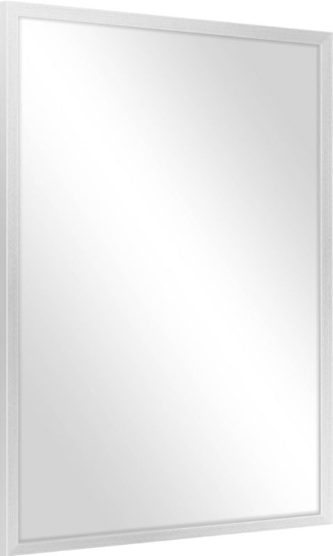 Lustro Knor Maria 50 x 70 cm w ramie aluminiowe srebrne