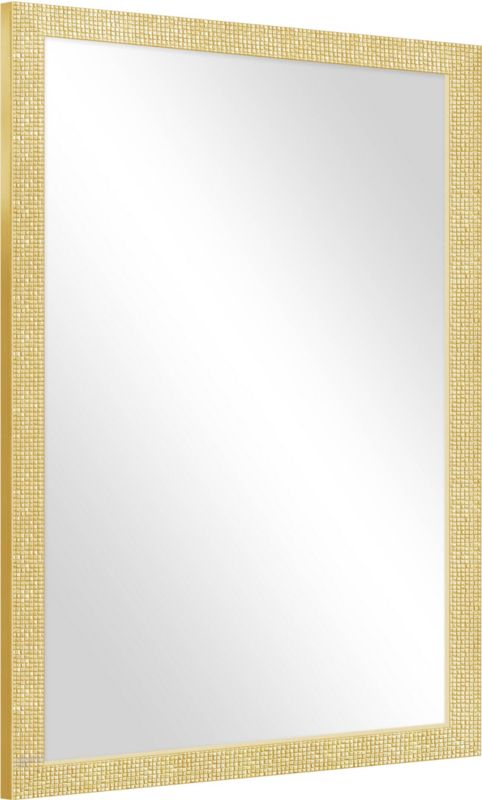 Lustro Knor Paulina 50 x 70 cm w ramie złote