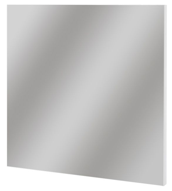 Lustro kwadratowe Uni 60 x 60 cm białe